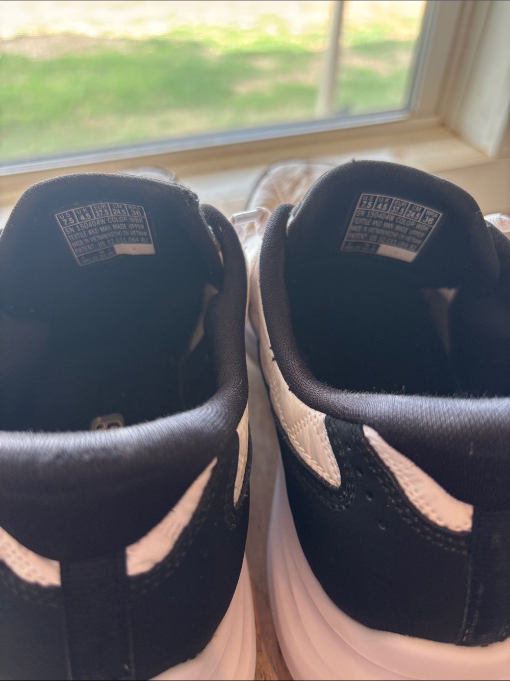 Skechers Women Quilted Light Pink and Black Cozy Fit Sneakers - Picture 7 of 10